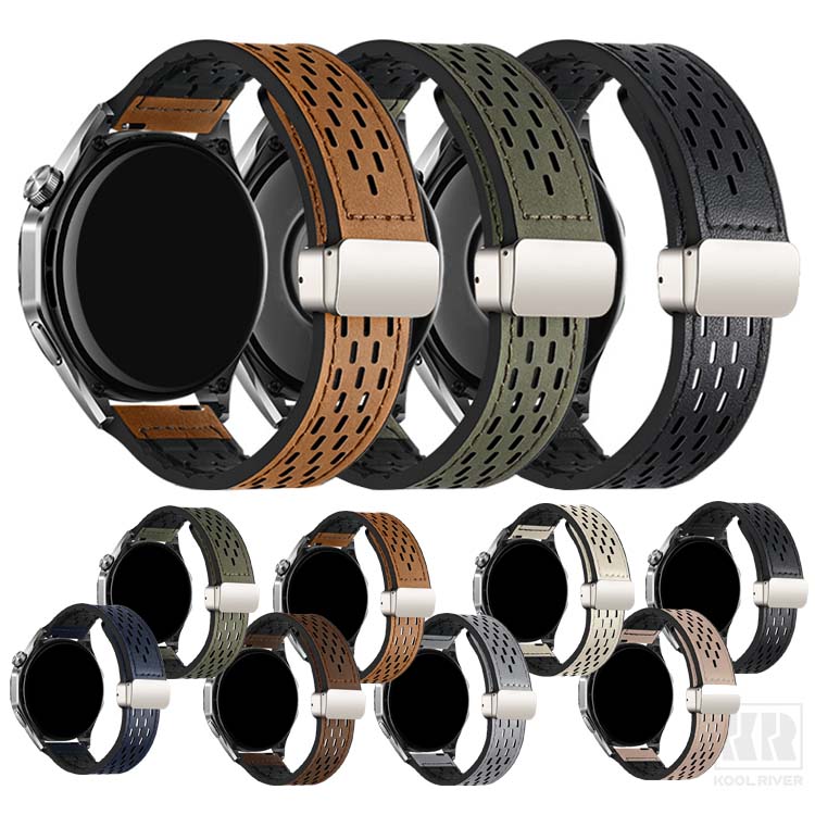 Insta Polar Watch�Ή� �X�}�[�g�E�H�b�` �o���h �x���g Vantage M3 / V3 PU���U�[ �o���h�� 20mm 22mm �������X�g�o���h/�����o���h/�����x���g ��������