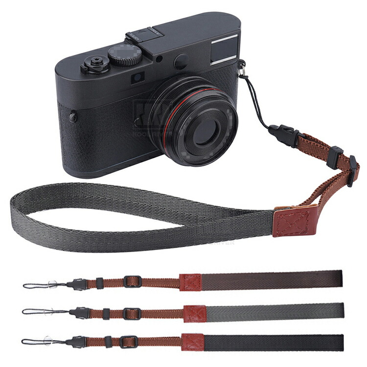 LEICA 対応 ライカ ストラップ ハンドストラップ 落下防止 片手巻き