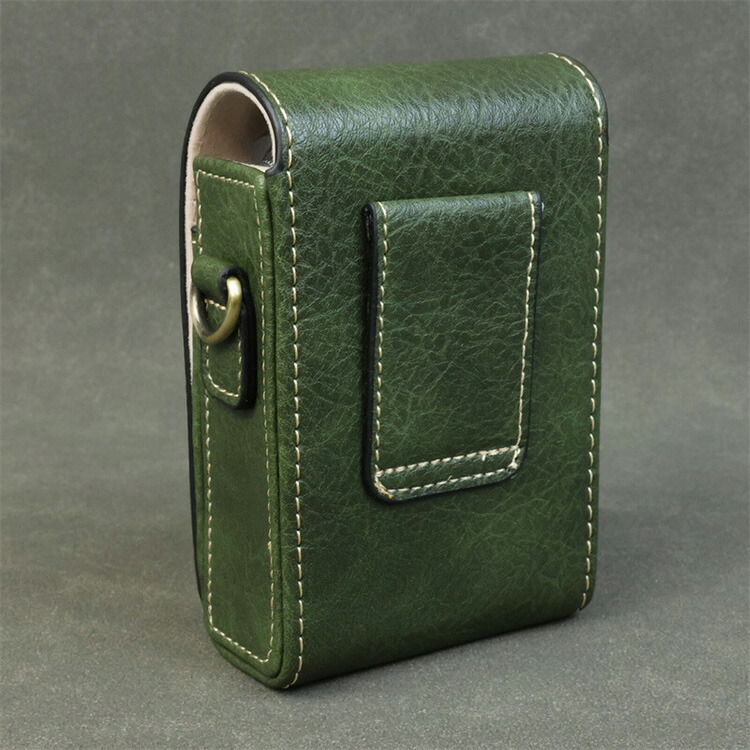 LUMIX DC-TZ99 ケース ZS99 カバー ショルダーストラップ付き PUレザー