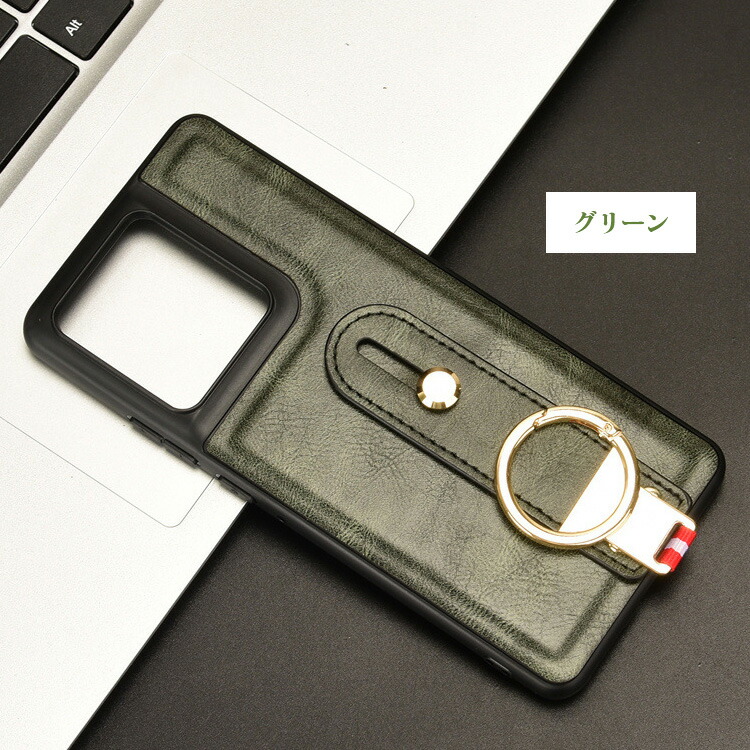 Motorola Edge 50 Pro / 50S Pro ケース 耐衝撃 カバー PUレザー+プラスチック 持ち手 ベルト 落下防止ベルト リング付き スマホベルト 片手操作 取っ手 |  | 06