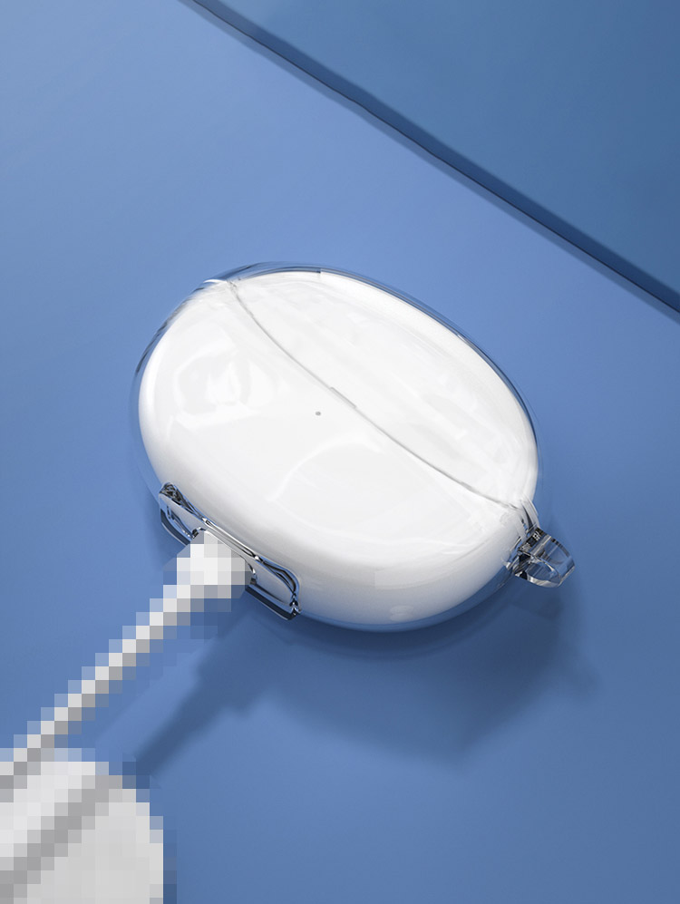 OPPO Enco Air2 Pro ケース/カバー 充電穴付き 透明 ソフトケース