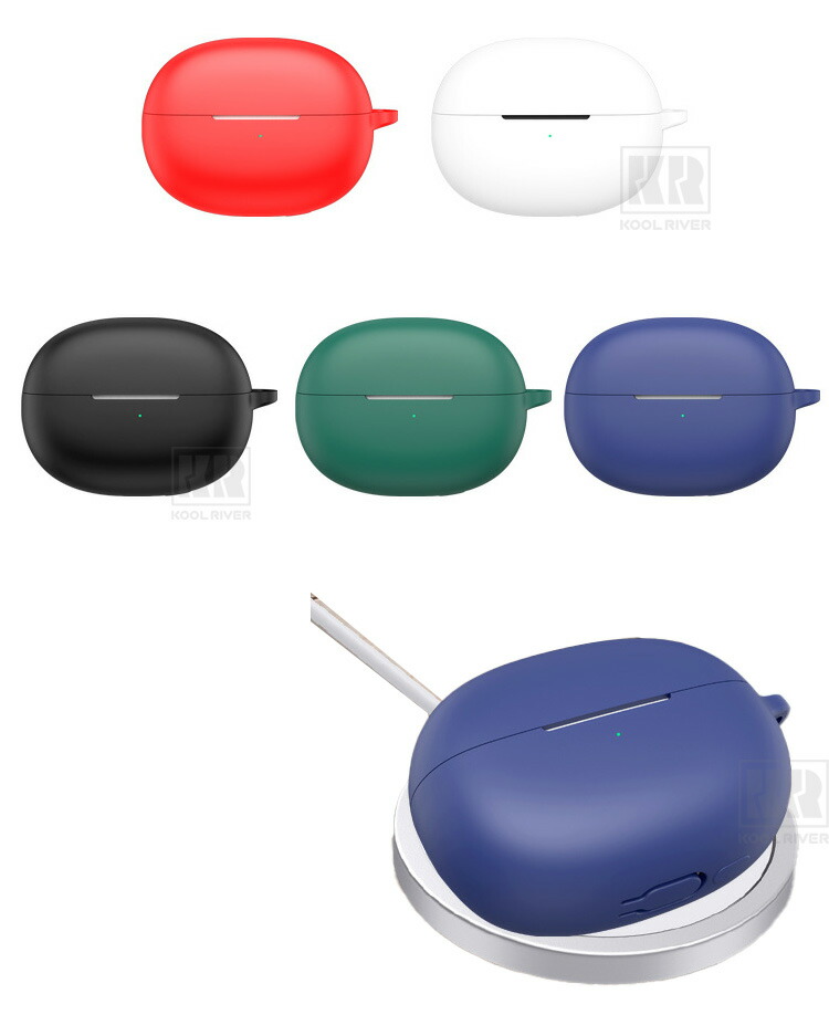 EarFun Clip ケース シリコン 保護ケース 傷防止 ソフトカバー イヤー