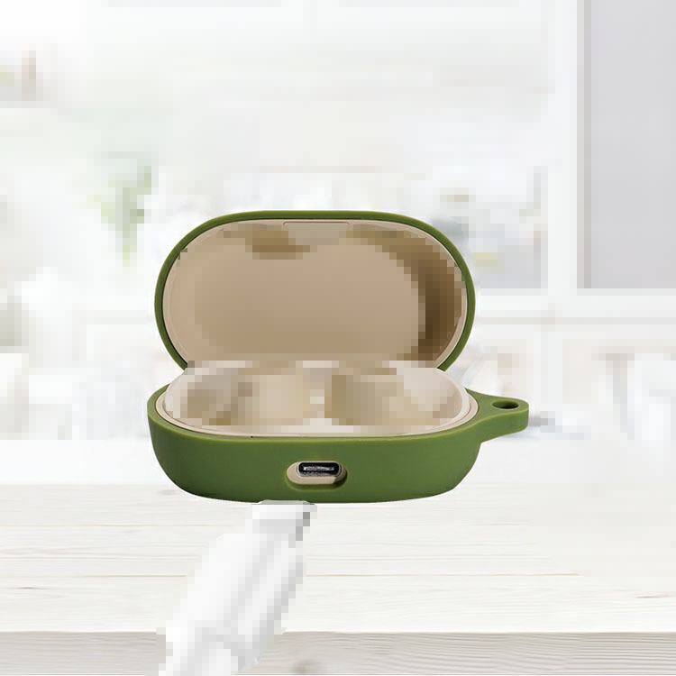 スマホアクセサリー jabra elite 7 pro Jabra Elite 7 Pro ケース / カバー カラビナ付き シリコン ワイヤレス