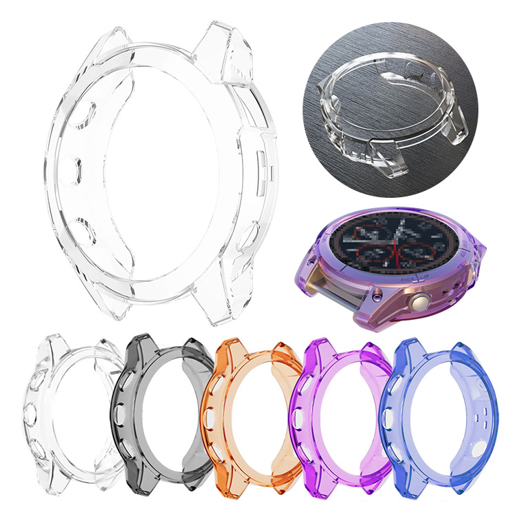 Garmin fenix 7 ケース カバー fenix 7S fenix 7X クリアケース 保護ケース ソフト TPU クリア プロテクター 耐衝撃 薄型 軽量 ソフトケース ガーミン｜keitaicase