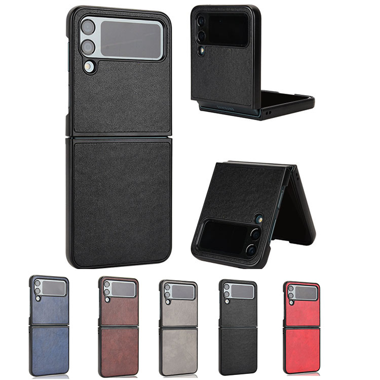 Galaxy Z Flip4 �P�[�X / �J�o�[ �܂肽���݌^ ���U�[�� �P�[�X �M�����N�V�[ Z �t���b�v4 SCG17 SC-54C �A���h���C�h �������� �������