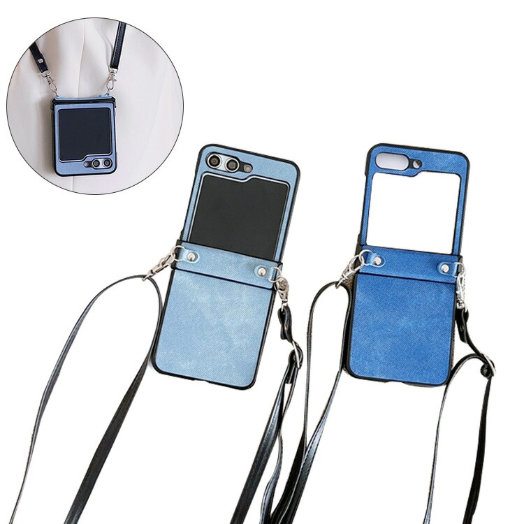 Galaxy Z Flip5 �P�[�X / �J�o�[ �X�}�z�V�����_�[ ���U�[�� �P�[�X ���|���x���g�t�� �������߉\ �L�����o�X�� PU���U�[ �M�����N�V�[Z