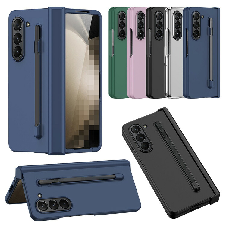 Galaxy Z Fold6 ϏՌ Jo[ ܂肽݌^ ʕی십KX̌^ y[ Vv vX`bN n[hP[X Samsung TX MNV[ Z