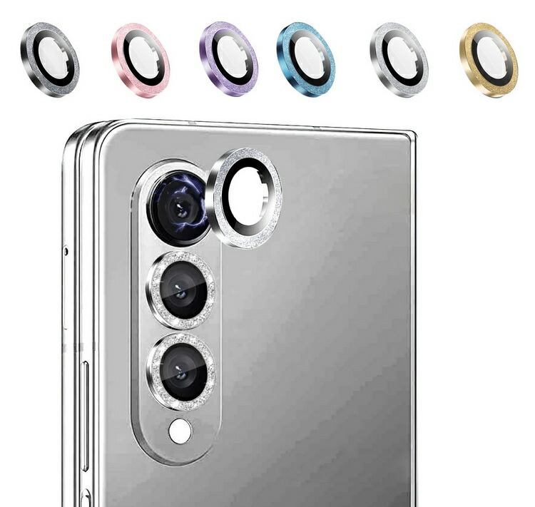 Galaxy Z Fold6 �J�����J�o�[ �K���X�t�B���� ���킢�� �L���L�� ������� �J�����ی� �����Y�J�o�[ Samsung �T���X�� �M�����N�V�[ Z �t�H�[���h6