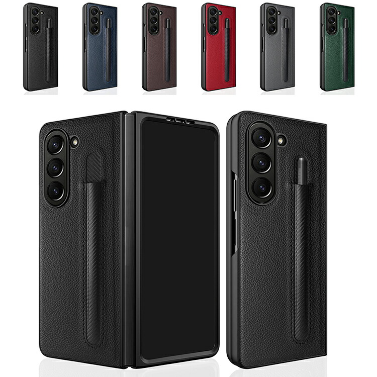Galaxy Z Fold6 P[X ϏՌ Jo[ ܂肽݌^ Jی삠 PUU[ P[X y[ VvSamsung TX MNV[ Z tH[h6