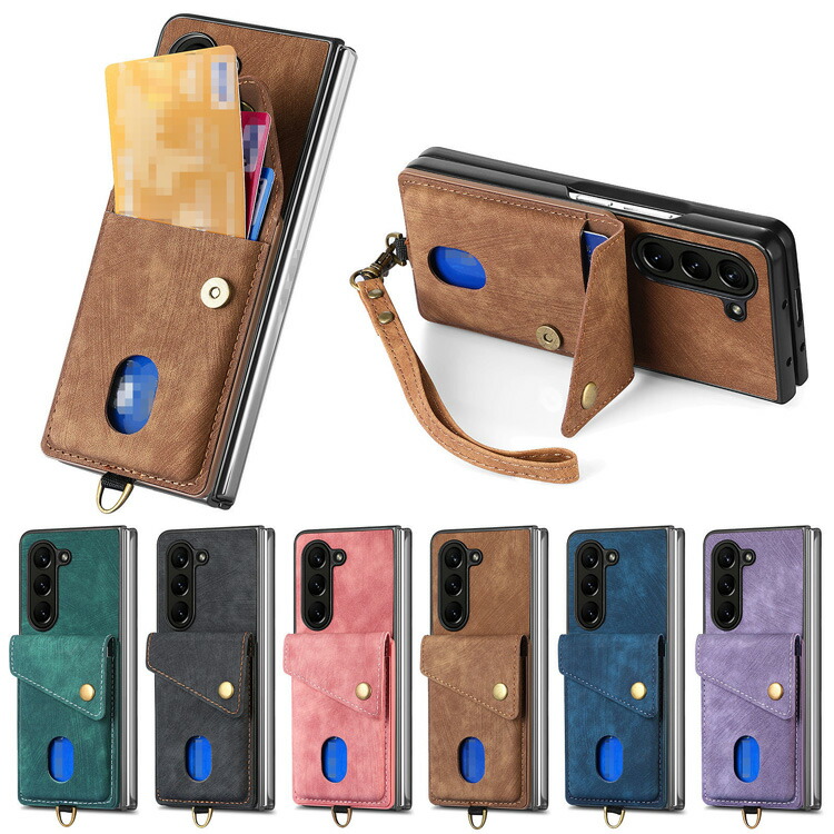 Galaxy Z Fold 6 P[X ϏՌ Jo[ ܂肽݌^ J[h[t X^h@\ Xgbvt PUU[ Samsung TX MNV[ Z tH[h6