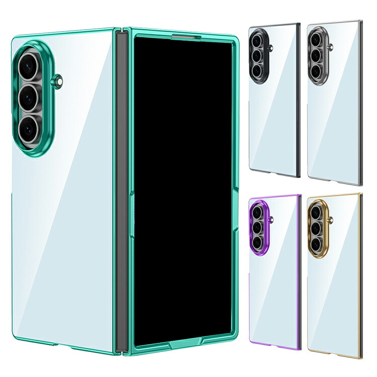 Galaxy Z Fold7 P[X Jo[ ܂肽݌^ NA  bL n[hP[X  Vv   Samsung TX MNV[ Z tH[h7