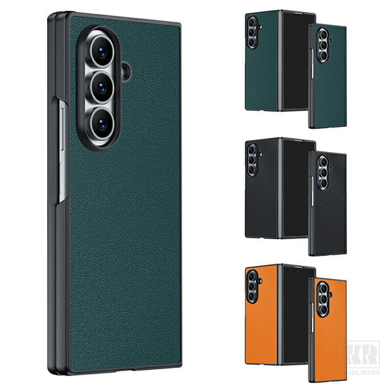 Galaxy Z Fold8�Ή� �P�[�X �ϏՌ� �J�o�[ �܂肽���݌^  PU���U�[ �V���v�� ������ Samsung �T���X�� �M�����N�V�[ Z �t�H�[���h8 �ی�P�[�X