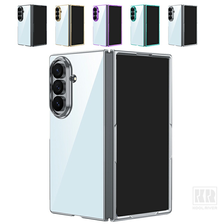 Galaxy Z Fold8 �P�[�X �N���A �ϏՌ� �J�o�[ �܂肽���݌^ ���b�L ���� �v���X�`�b�N �n�[�h�P�[�X �V���v�� ������ Samsung �T���X�� �M�����N�V�[ Z