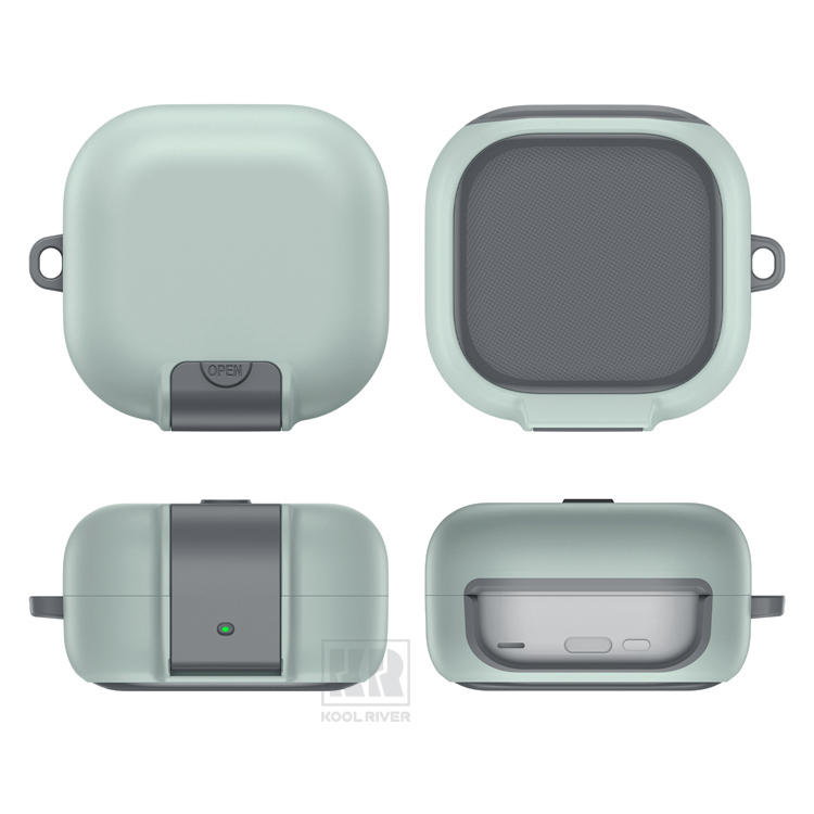 Galaxy Buds4 ケース Buds 4 Pro カバー カラビナ付き シンプル 保護