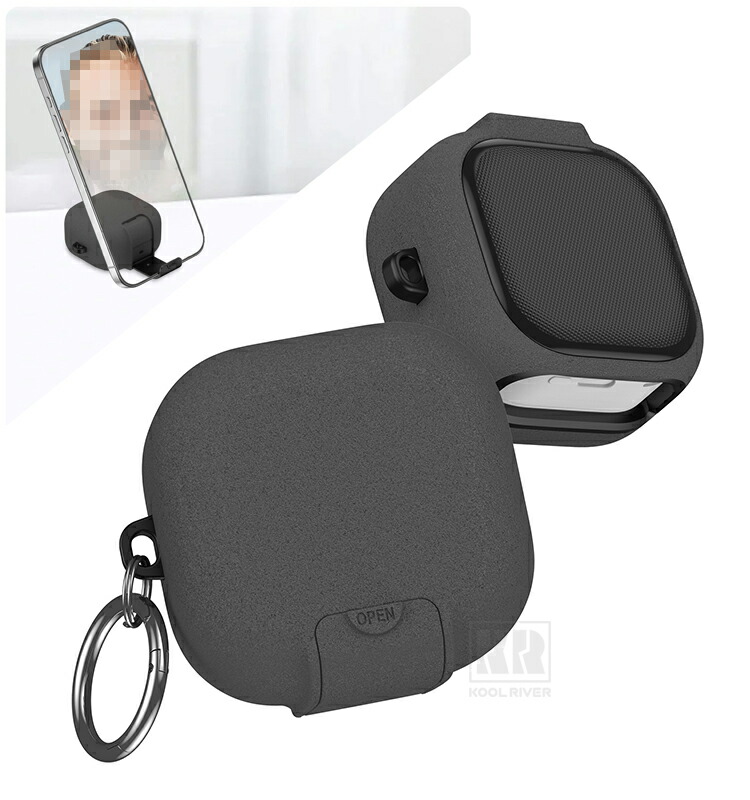 Galaxy Buds4 ケース Buds 4 Pro カバー カラビナ付き シンプル 保護