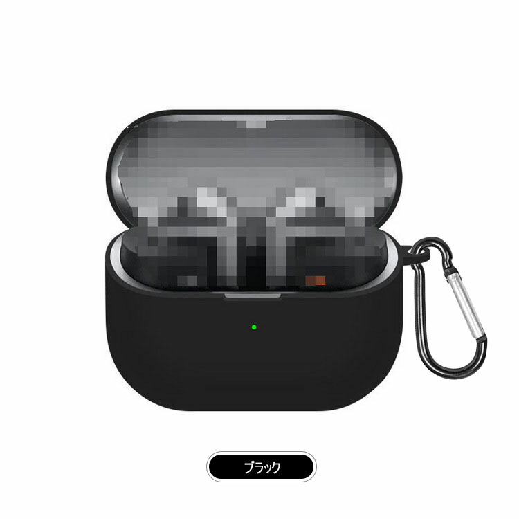 Galaxy Buds3 ケース Pro シリコン シンプル 保護カバー カラビナ付き