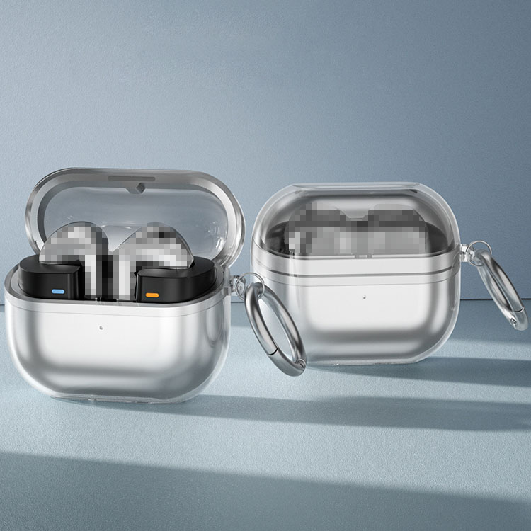 Galaxy Buds3 ケース Buds 3 Pro TPU 単色/クリア リング付き