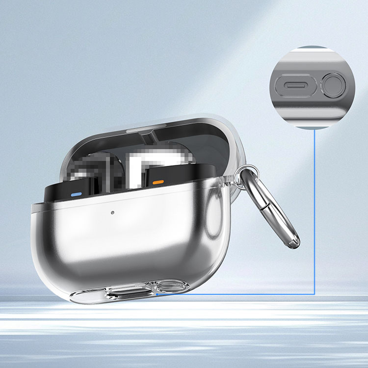 Galaxy Buds3 ケース Buds 3 Pro TPU 単色/クリア リング付き