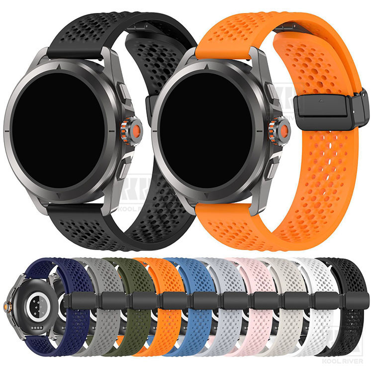 Forerunner 70/170 �o���h 170Music �x���g �}�O�l�b�g�t�� ���C�t�� �ʋC �V���R�� �o���h�� 20mm �������X�g�o���h/�����o���h/�����x���g ���� ������
