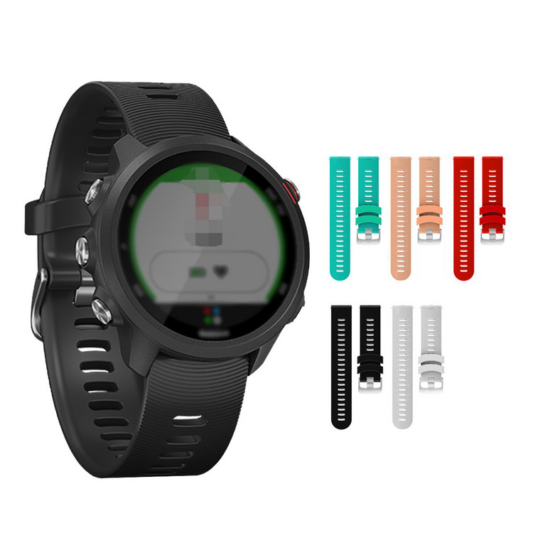 Garmin ForeAthlete 55 �x���g �o���h ���� �V���R�� 6�F �������� Quick Release �o���h 20mm Sports �X�|�[�c �K�[�~��