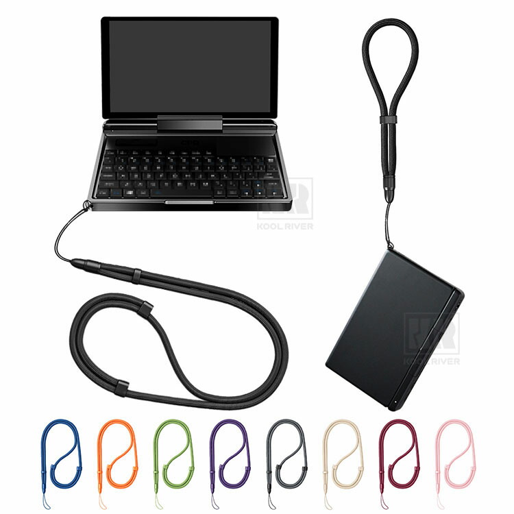 Insta GPD MicroPC 2�Ή� �X�g���b�v Pocket 4 3 Pro �n���h�X�g���b�v + �l�b�N / �V�����_�[�X�g���b�v ���X�g�X�g���b�v ��|�� ���|�� �����h�~