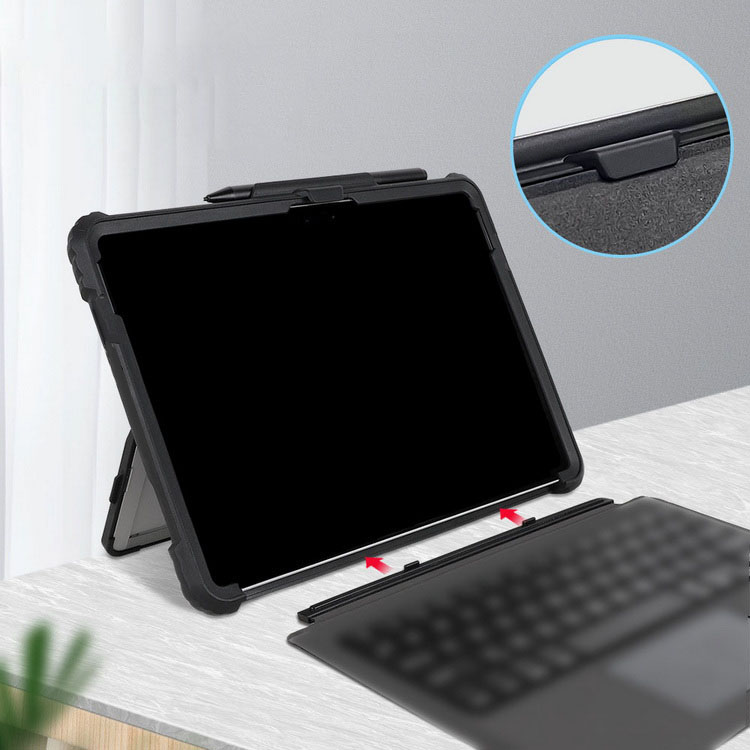 未使用Microsoft Surface Go 4 タイプカバー付き 楽天市場】Surface Go 4 ケース 耐衝撃 クリア カバー Microsoft