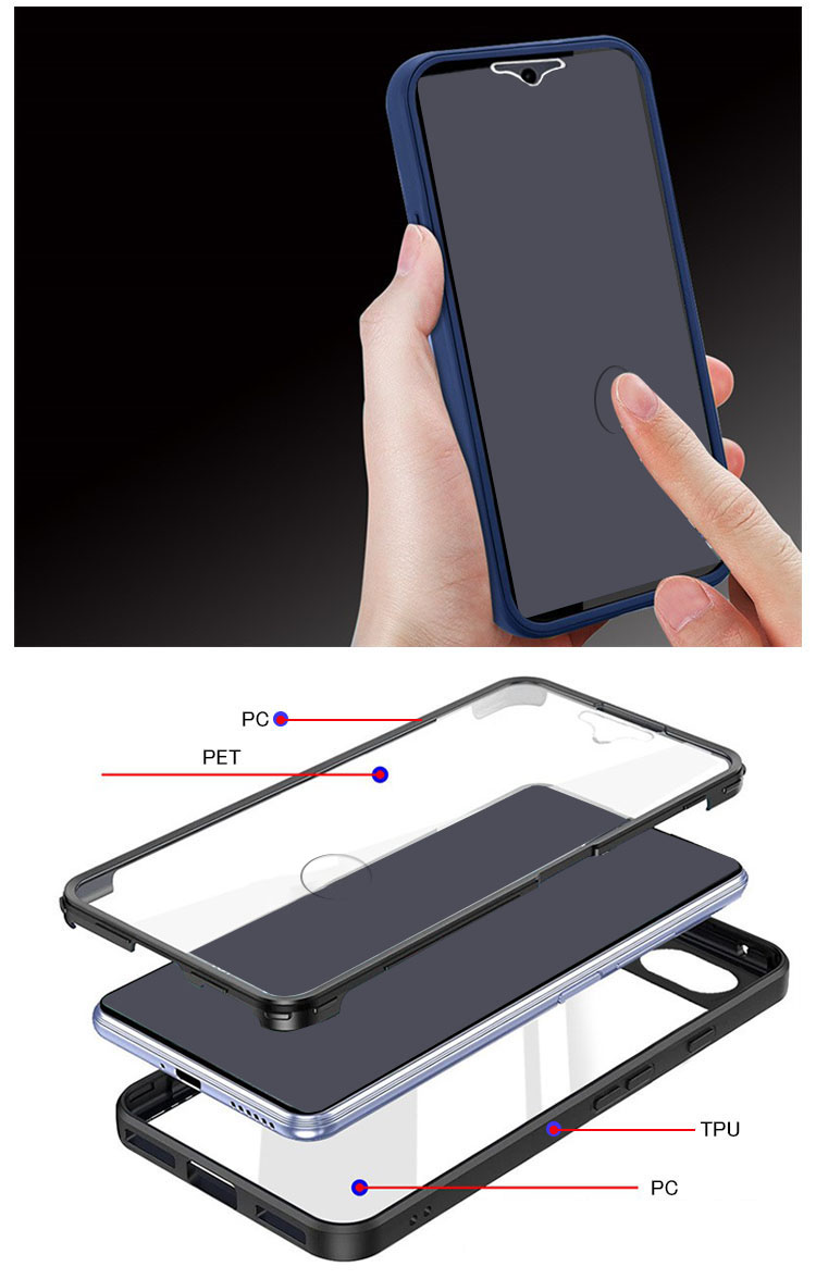 Pixel6a ケース かわいい フルカバー 耐衝撃 カバー クリア 透明 全面 