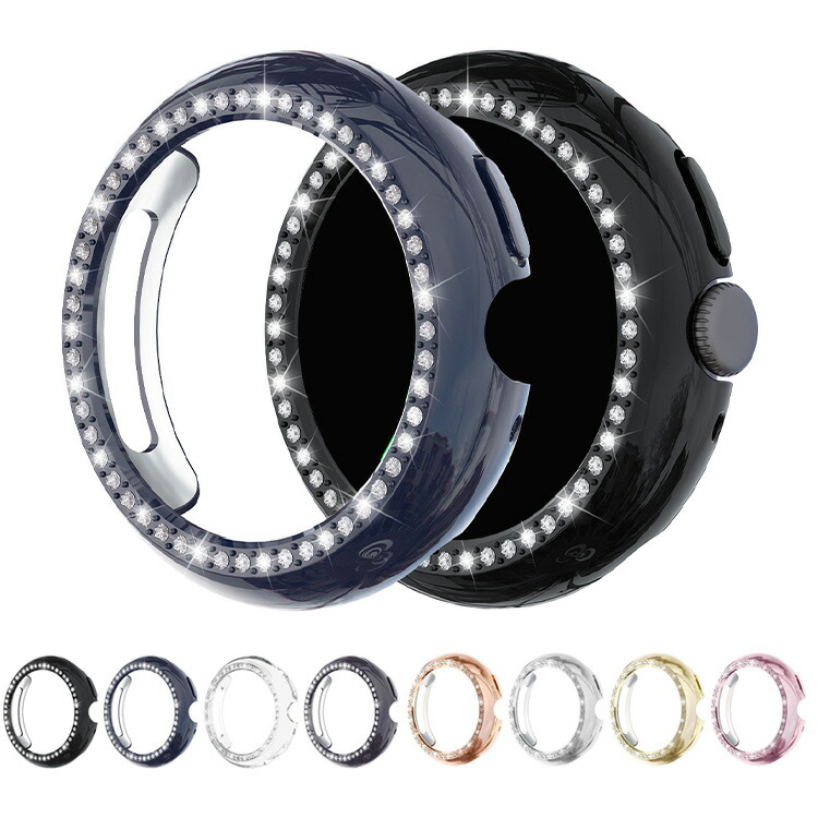 Pixel Watch4 �P�[�X �J�o�[ ���C���X�g�[�� ���炫�� Pixel Watch 4 41mm / 45mm ���b�L �n�[�h�P�[�X ���킢��  �G���K���g �ی�P�[�X Google