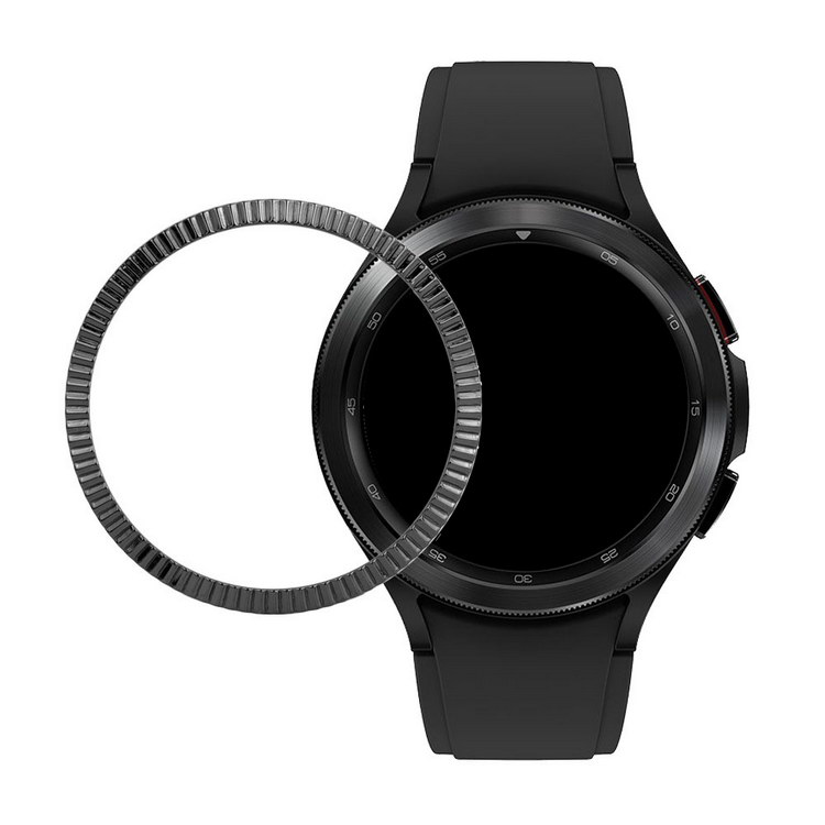 Galaxy Watch 4 Classic 42mm/46mm ベゼルリング 保護カバー ベゼルリング フレーム ステンレス 取付簡単 粘着式 ギャラクシーウォッチ｜keitaicase｜04