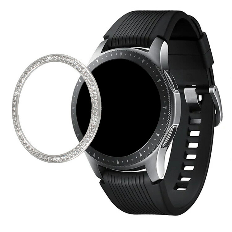 Galaxy Watch 4 Classic 42mm/46mm ベゼルリング 保護カバー ベゼルリング フレーム ステンレス 取付簡単 粘着式 ギャラクシーウォッチ｜keitaicase｜06