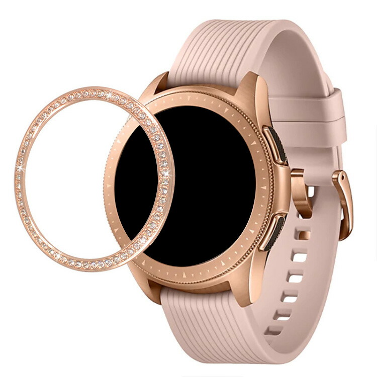 Galaxy Watch 4 Classic 42mm/46mm ベゼルリング 保護カバー ベゼルリング フレーム ステンレス 取付簡単 粘着式 ギャラクシーウォッチ｜keitaicase｜07