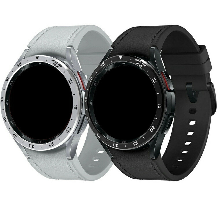 Galaxy Watch 6 Classic ベゼルリング 保護カバー ベゼルリングフレーム ステンレス 取付簡単 粘着式 ギャラクシーウォッチ6 クラシック 43/47mm｜keitaicase｜03