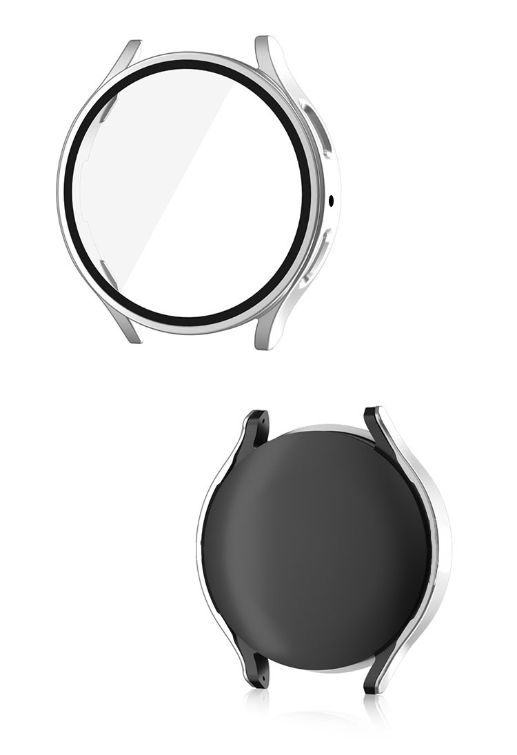 Galaxy Watch 5 ケース ギャラクシーウォッチ 5 40mm/44mm カバー 強化ガラス（ガラスフィルム）付き 全面保護 液晶保護ケース フィルム一体 メッキ｜keitaicase｜05