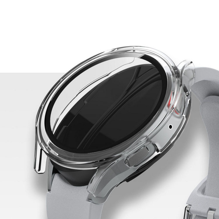 Galaxy Watch 5 ケース ギャラクシーウォッチ 5 40mm/44mm カバー 強化ガラス（ガラスフィルム）付き 全面保護 液晶保護ケース フィルム一体 メッキ｜keitaicase｜07