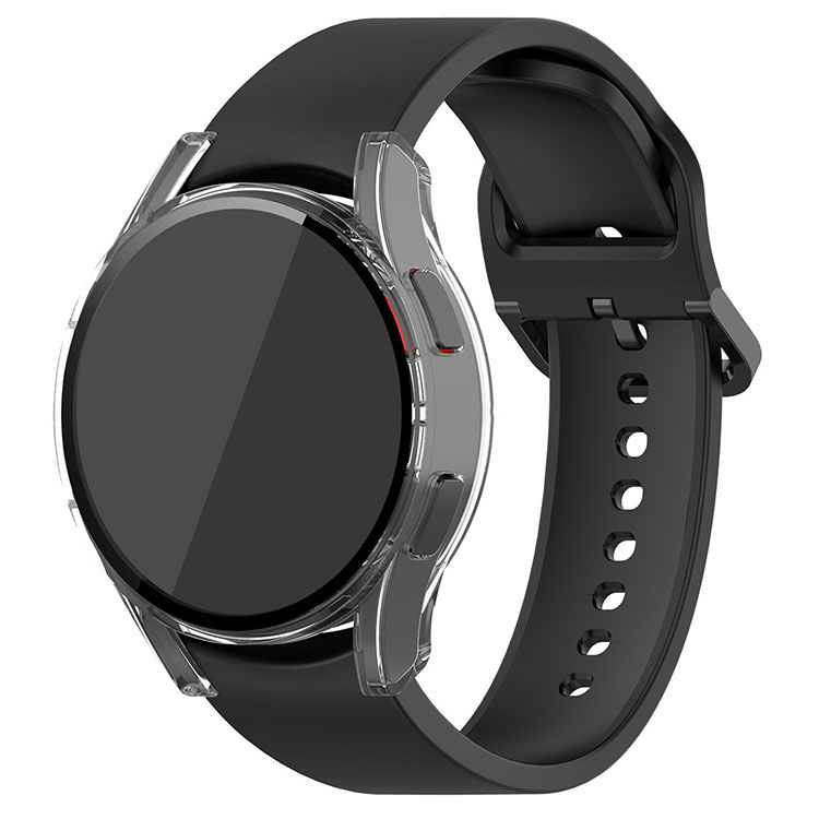 Galaxy Watch FE ケース 耐衝撃 カバー 強化ガラス ガラスフィルム付き 全面保護 液晶保護ケース ギャラクシーウォッチ FE 単色/クリア フィルム一体 |  | 03