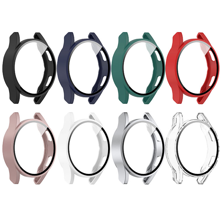 Galaxy Watch FE ケース 耐衝撃 カバー 強化ガラス ガラスフィルム付き 全面保護 液晶保護ケース ギャラクシーウォッチ FE 単色/クリア フィルム一体 |  | 04