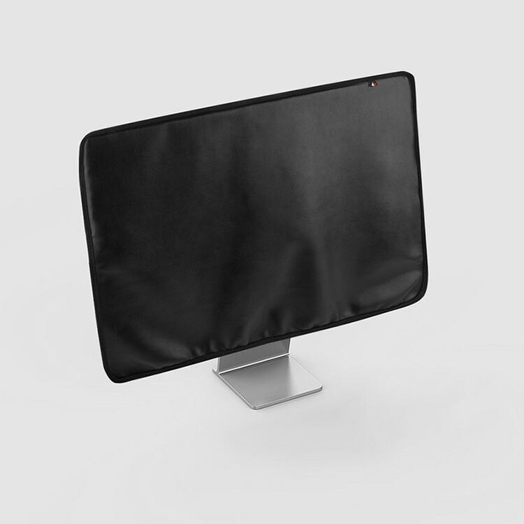 Apple iMac 24インチ モニター防塵カバー PUレザー キャンバス調 - PC カバー ディスプレイ 保護カバー - パソコン ホコリ付着防止 液晶カバー 簡単装着｜keitaicase｜04