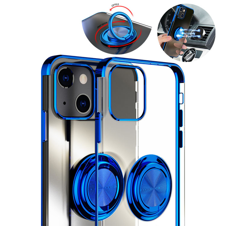 iPhone13 / 13 mini / 13 Pro / 13 Pro Max �N���A�P�[�X/�J�o�[ ���b�L �V���v�� �����O�t�� �w�ʃP�[�X �A�C�t�H��13 / 13�~�j /13�v�� / 13�v���}�b�N�X