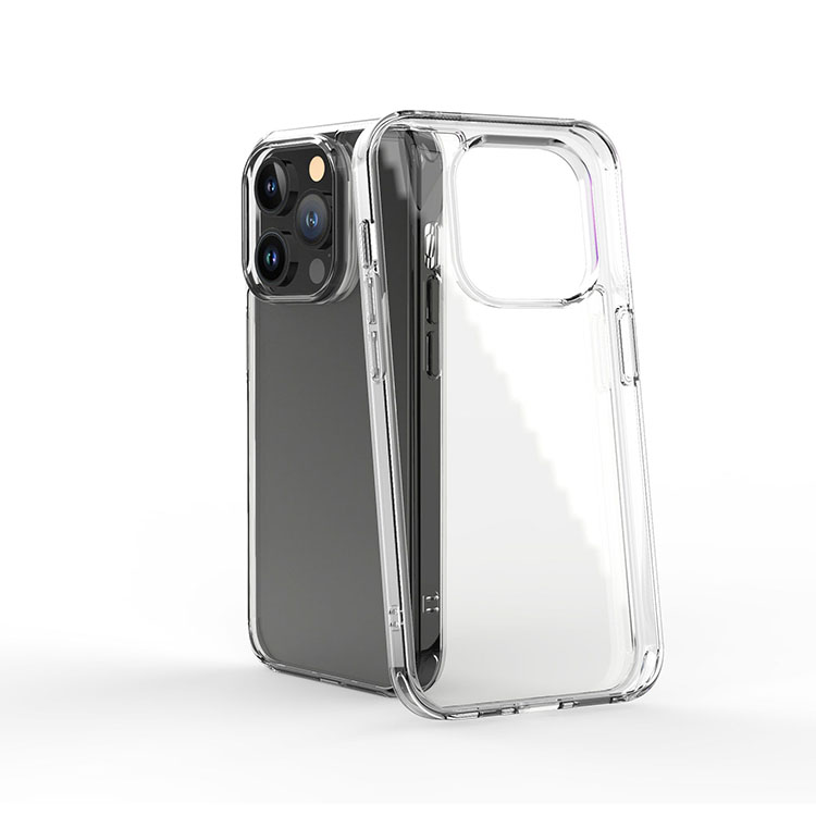 iPhone15 ケース 耐衝撃 カバー クリア TPU+プラスチック 透明 角 保護 コーナーバンパー iPhone 15 Plus/15 Pro/15 Pro Max｜keitaicase｜02