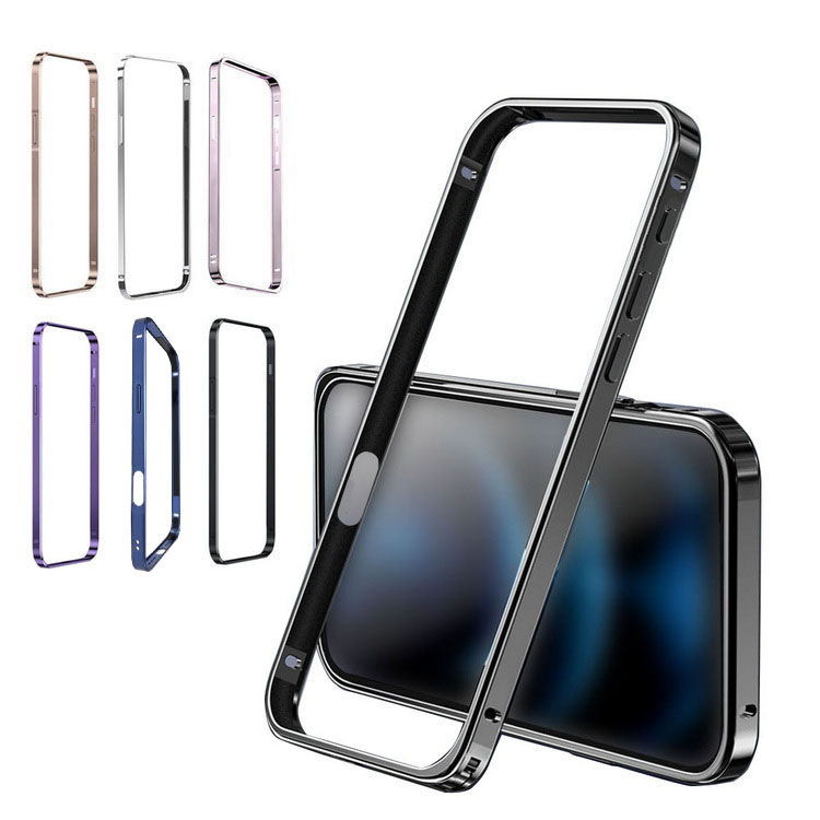 iPhone16 バンパー ケース かっこいい アルミバンパー iPhone 16