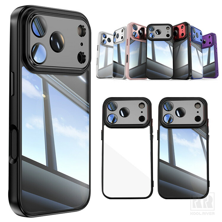 iPhone18 �P�[�X �J���������Y �ی� �J�o�[  18Pro/18ProMax/iPhone Air 2 �w�ʓ��� �ی�P�[�X ������� Apple �A�b�v��