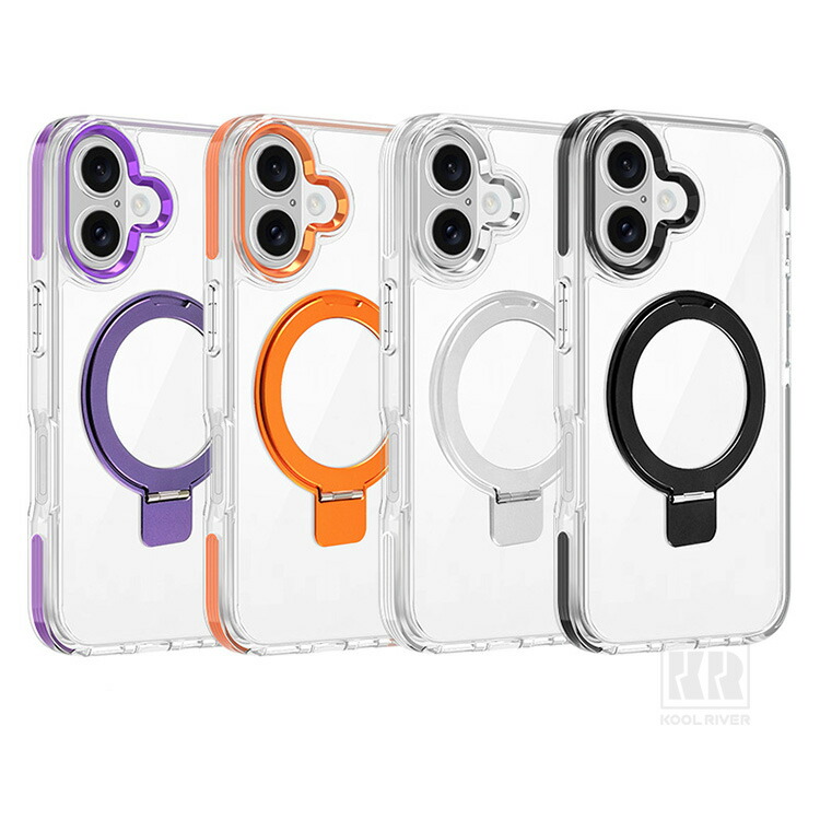 iPhone18 �P�[�X �w�ʓ��� �ϏՌ� �J�o�[ 18Pro/18ProMax/Air2 ��̌^�����O�t�� TPU +�v���X�`�b�N �X�^���h�@�\ ����~�� ������� ���� Apple