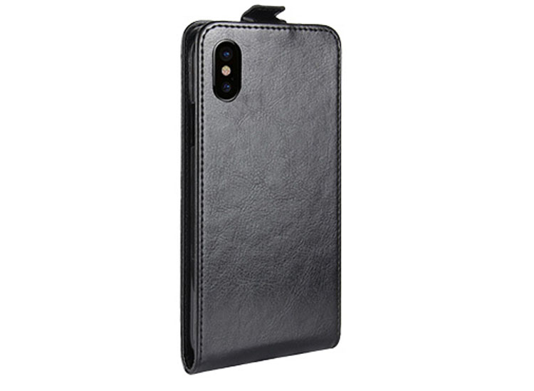 Apple iPhone XS / iPhone X ケース/カバー 縦開き レザー フリップ式 下開き PU レザー アイフォンXS / X レザーケース/カバー おすすめ おしゃれ | ブランド登録なし | 01