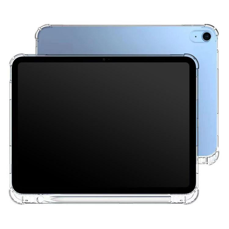 iPad (第10世代) 10.9インチ ケース クリア 耐衝撃 ペンホルダー付き シンプル 透明 保護ケース 衝撃吸収 カバー ソフトケース アイパッド おしゃれ｜keitaicase｜05