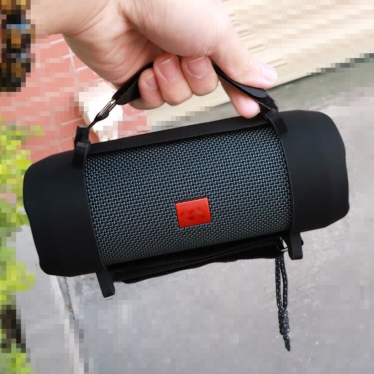 JBL FLIP ESSENTIAL 2 ケース/カバー シリコン 耐衝撃 手提げ
