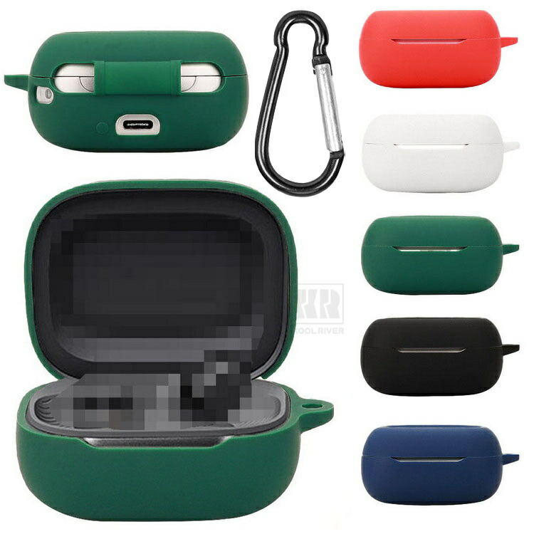Insta JBL LIVE BUDS�Ή� 4 �P�[�X �V���R�� �V���v�� �J���r�i�t�� �ی�J�o�[ ���C�����X�C���z�� �������� ������� �J�o�[ ���h�~ �P�[�X