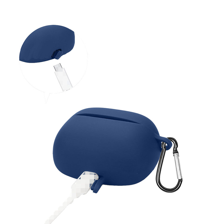 JBL Tune Flex 2 ケース シリコン シンプル 保護カバー カラビナ付き