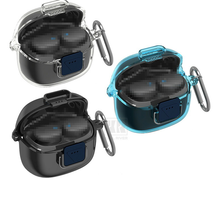 Insta JBL Tune Buds�Ή� 2 �P�[�X �N���A �[�d���t�� ���� �ی� TPU�P�[�X �J�o�[ �J���r�i�t�� JBL �`���[�� �o�Y 2 �V���v�� ������� �������� ���h�~