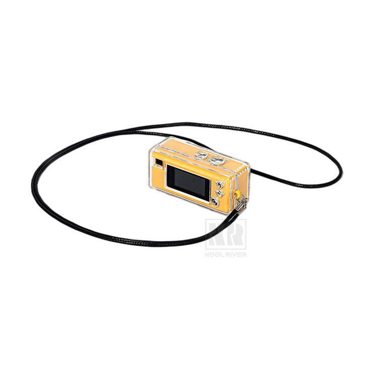 Kodak Charmera デジタルカメラ　ケース付 KODAK CHARMERA ケース クリア カバー ショルダーストラップ付き 透明
