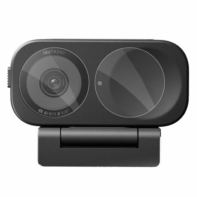 互換品 Insta360 Link 2用 カメラカバー 2C ガラスフィルム 2枚入り